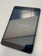 iPad Mini model A1432 - Geblokkeerd - Voor onderdelen, Computers en Software, Zwart, 8 inch, Ophalen of Verzenden, Niet werkend