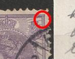 NVPH 66P Postzegel: Kon. Wilh. Bontkraag 1899 [plaatfout], Postzegels en Munten, Postzegels | Nederland, Verzenden, T/m 1940, Gestempeld