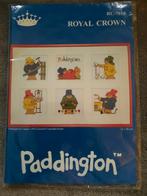 Mooi borduurpakket Paddington Royal Crown Incl.garen NIEUW, Hobby en Vrije tijd, Borduren en Borduurmachines, Ophalen of Verzenden