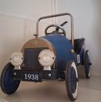 Mooie blauwe metalen trapauto - verzamelobject, Ophalen, Gebruikt, Trapvoertuig