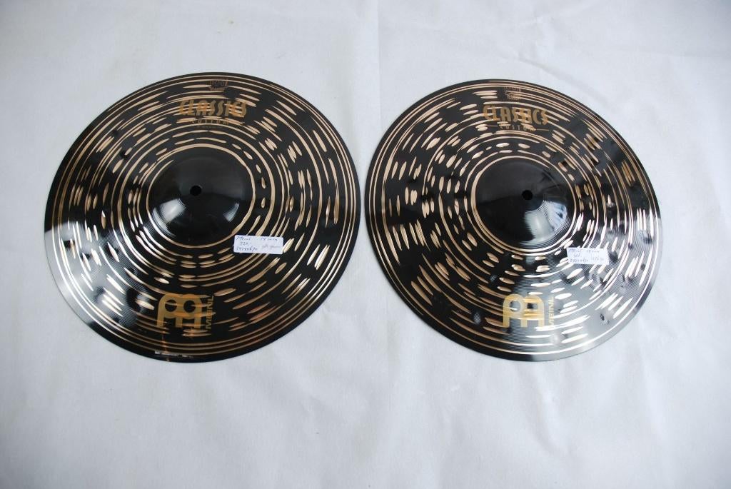 NIEUW!  Meinl Classics custom dark hihats 985/1276gram 14", ., Drums of Percussie, Nieuw, Ophalen of Verzenden