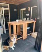 Steigerhouten / douglas sta tafel hoge eettafel hangtafel, Huis en Inrichting, Tafels | Statafels, Ophalen of Verzenden