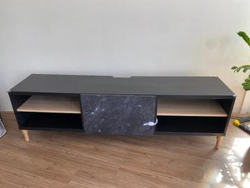 TV meubel Ikea BESTA zwart hout beschikbaar voor biedingen