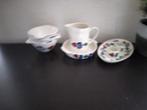Setje Boerenbont serviesgoed, Antiek en Kunst, Antiek | Servies compleet, Ophalen of Verzenden