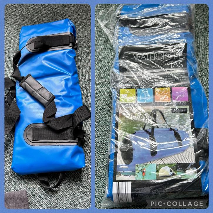 Waterdichte tas 60 liter nieuw, Caravans en Kamperen, Kampeeraccessoires, Ophalen
