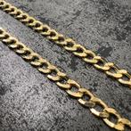 14k gouden ketting cuban massief schakel nieuw, Sieraden, Tassen en Uiterlijk, Kettingen, Ophalen of Verzenden, Nieuw, Goud