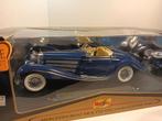 Mercedes Benz 500 k type specialroadster 1936 maisto, Hobby en Vrije tijd, Modelauto's | 1:18, Ophalen of Verzenden, Zo goed als nieuw