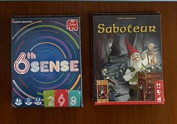 6th Sense en Saboteur (nieuw in seal) beschikbaar voor biedingen