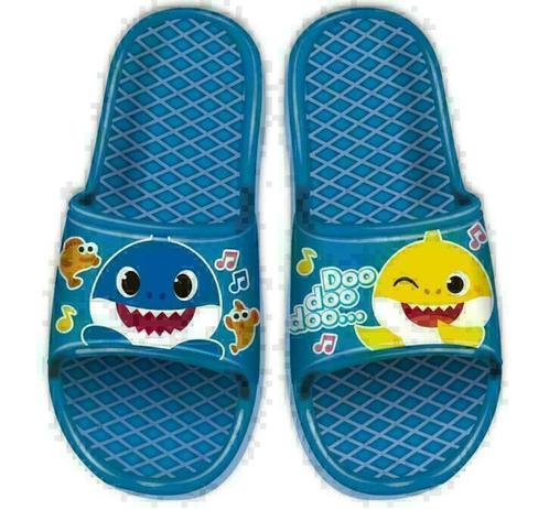 Baby Shark Badslippers Blauw - VAN 9,95 VOOR 7,50!, Kinderen en Baby's, Kinderkleding | Kinder-zwemkleding, Nieuw, Zwemschoenen