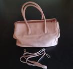 Roze leren handtas Maxima Milano Italy., Ophalen of Verzenden, Gebruikt, Roze, Handtas