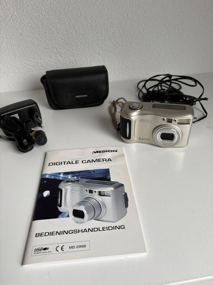 Medion MD 2998 Digitale Camera, Audio, Tv en Foto, Fotocamera's Digitaal, Gebruikt, Compact, Overige Merken, Minder dan 4 keer