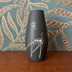 Vintage vaasje met girafe, Ophalen of Verzenden