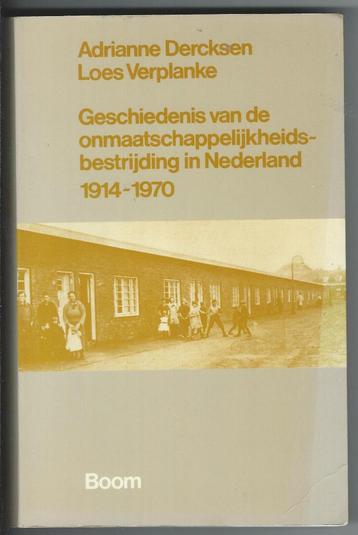 Geschiedenis van de onmaatschappelijkheidsbestrijding in NL beschikbaar voor biedingen