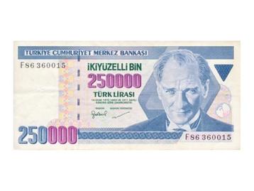 Turkije 100.000 Lirasi 1970 beschikbaar voor biedingen