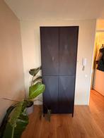 Zwarte PTMD houten kast - Exclusieve woonwinkel, Huis en Inrichting, Kasten | Kledingkasten, Ophalen, 100 tot 150 cm, Zo goed als nieuw