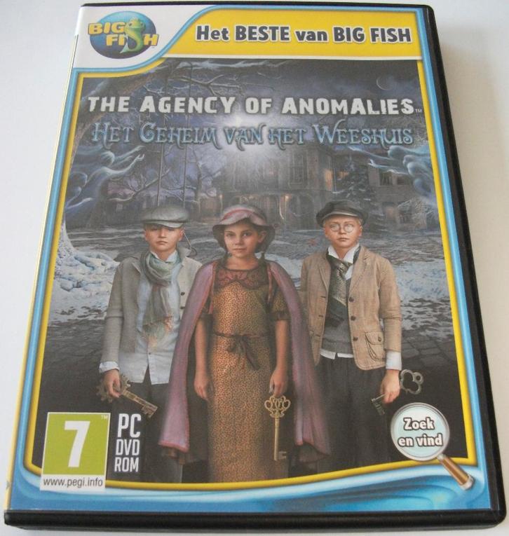 PC Game *** AGENCY OF ANOMALIES 2 *** Big Fish, Spelcomputers en Games, Games | Pc, Zo goed als nieuw, Puzzel en Educatief, 1 speler