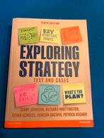 Exploring Strategy 10th Edition, Boeken, Studieboeken en Cursussen, Ophalen of Verzenden, Gamma, Zo goed als nieuw, HBO