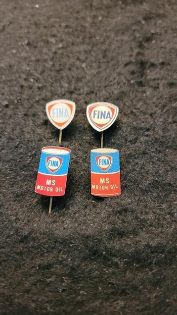 Fina olie speldjes beschikbaar voor biedingen