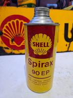 Shell Spirax 90 EP Olieblik Vintage Oliefles, Verzamelen, Ophalen of Verzenden, Gebruikt, Overige