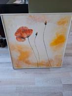 Schilderij op doek - Bloemen gesigneerd boering '98, Ophalen