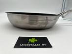 Silberthal 28 cm rvs braadpan nieuw 39,99 euro, Huis en Inrichting, Keuken | Potten en Pannen, Ophalen of Verzenden, Nieuw, Gietijzer