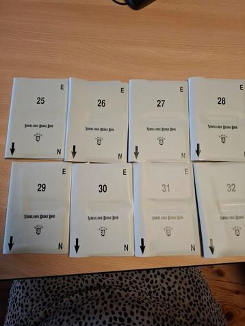 Bridge Kaart Mapjes - Complete Set beschikbaar voor biedingen