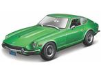 datsun 240z aparte kleur groen van maisto nieuw 1:18, Ophalen, Nieuw, Auto, Maisto