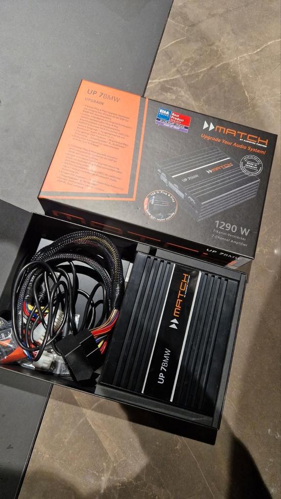 BMW versterker Match Up7 BMW F30 F31 F10 F11 F20 F21 F26, Auto diversen, Autospeakers, Zo goed als nieuw, Ophalen of Verzenden