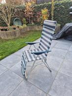 Tuinstoel / Ligstoel / Campingstoel GRATIS, Tuin en Terras, Ophalen, Zo goed als nieuw, Aluminium, Verstelbaar