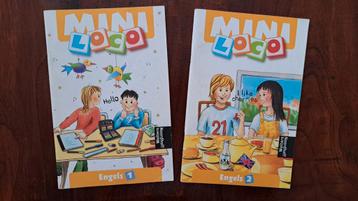 2 boekjes Engels voor Mini Loco. Zgan.  beschikbaar voor biedingen