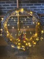 Kerst stal krans met verlichting, Diversen, Kerst, Ophalen, Zo goed als nieuw
