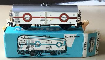 MäRKLIN H0 # 4640 TRANSFESA KOELWAGEN WIT 1965 N in OVP beschikbaar voor biedingen