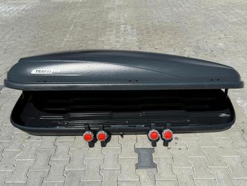 Grote Hapro Travelbox 5.0 MF XL zwarte dakkoffer skibox  beschikbaar voor biedingen