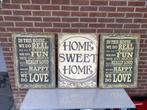 Jute/Canvas wand decoratie, Ophalen of Verzenden, Gebruikt