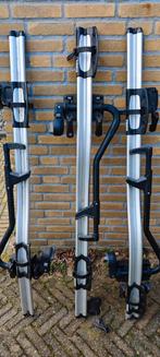 Thule 591 Pro Ride fietsendragers, 3 stuks., Auto diversen, Fietsendragers, Ophalen, 3 fietsen of meer, Zo goed als nieuw, Dakdrager