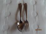 sola bestek: vork/lepel jamlepel 3 taartvorkjes 2 lepeltjes, Ophalen of Verzenden, Gebruikt, Rvs of Chroom