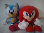 sonic the hedgehog en knuckles the echidna knuffel, Kinderen en Baby's, Speelgoed | Knuffels en Pluche, Ophalen of Verzenden, Zo goed als nieuw