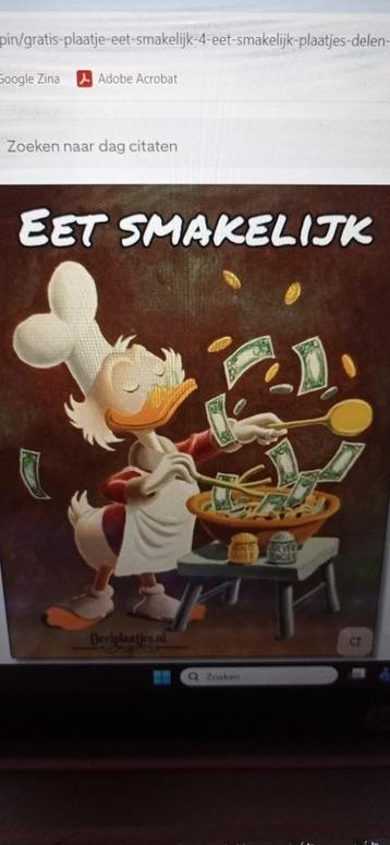 Wie kan helpen om mijn buurman te verrassen met wat eten. beschikbaar voor biedingen