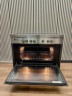 Luxe M-System keramische Fornuis met 5 zones RVS 90 cm, 60 cm of meer, Fornello Esperta, Grill, Ophalen of Verzenden