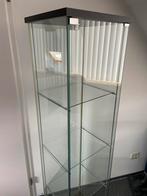 Ikea Detolf Vitrinekast, Huis en Inrichting, Kasten | Vitrinekasten, Ophalen, Gebruikt, Glas, 150 tot 200 cm