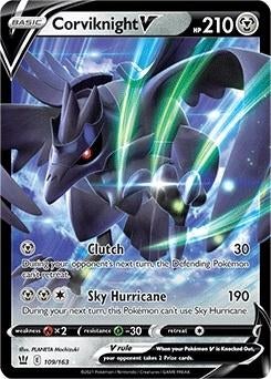 Battle Styles,  Corviknight [v] 109/163, Verzenden, Nieuw, Losse kaart