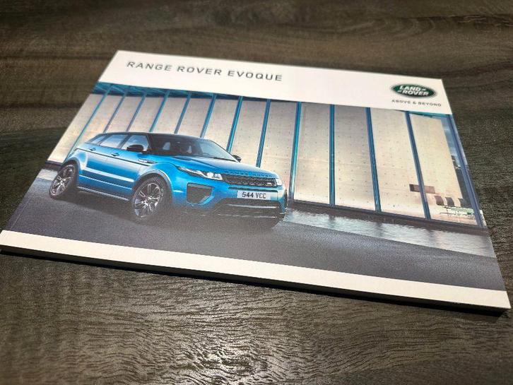 Range Rover Evoque ook cabrio dikkkke folder 2017, Boeken, Auto's | Folders en Tijdschriften, Zo goed als nieuw, Overige merken