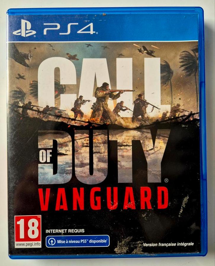 Call of Duty Vanguard - PS4 - PS5 🎯🎯🎯, Spelcomputers en Games, Games | Sony PlayStation 4, Gebruikt, Shooter, 1 speler, Vanaf 18 jaar