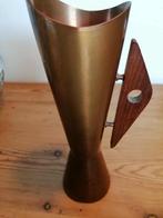 Dahlmann copper vaas jaren 60 mid-century, Huis en Inrichting, Woonaccessoires | Vazen, Ophalen of Verzenden, Overige kleuren