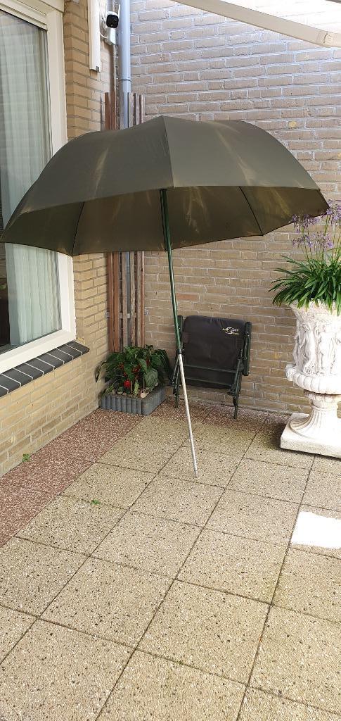 vis parasol 170 cm, Watersport en Boten, Hengelsport | Algemeen, Gebruikt, Overige typen, Ophalen