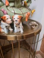 Vintage Porseleinen Hondjes - Set van 2, Verzamelen, Beelden en Beeldjes, Ophalen of Verzenden, Zo goed als nieuw, Dier