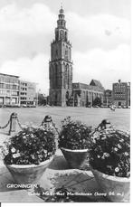 Groningen Grote Markt met Martinitoren., Ophalen of Verzenden, 1960 tot 1980, Ongelopen, Groningen