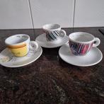Illy Collection Espresso Kopjes - Diverse Designs, Ophalen of Verzenden, Zo goed als nieuw, Porselein, Kop en/of schotel