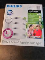 Philips myGarden Calgary inox LED Wall light nieuw in doos., Tuin en Terras, Buitenverlichting, Minder dan 50 watt, Wandlamp, Waterbestendig