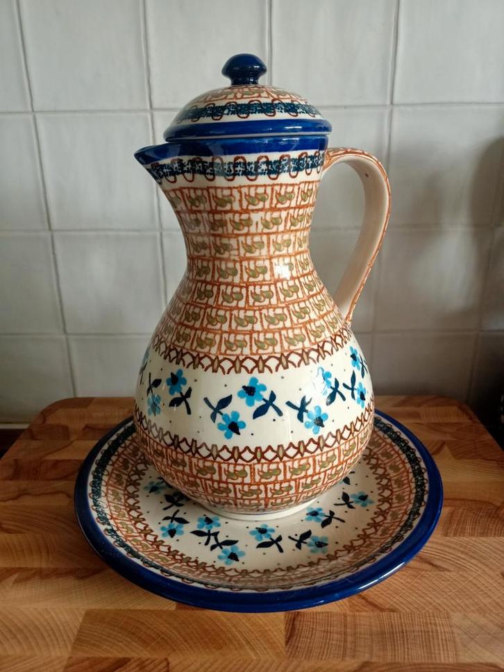 Bunzlau setje te koop, Huis en Inrichting, Keuken | Servies, Zo goed als nieuw, Overige stijlen, Keramiek, Ophalen of Verzenden